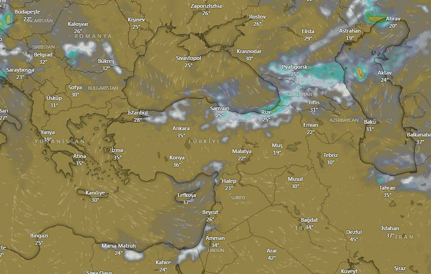 Çok kuvvetli yağış geliyor! Meteoroloji 5 il için yeni uyarı yaptı - Resim: 16